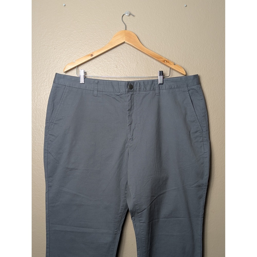 Bonobos Chino Pants‎ Mens 40x32 Grey Athletic Fit Stretch Cotton Trousers 17408 - Picture 3 of 15